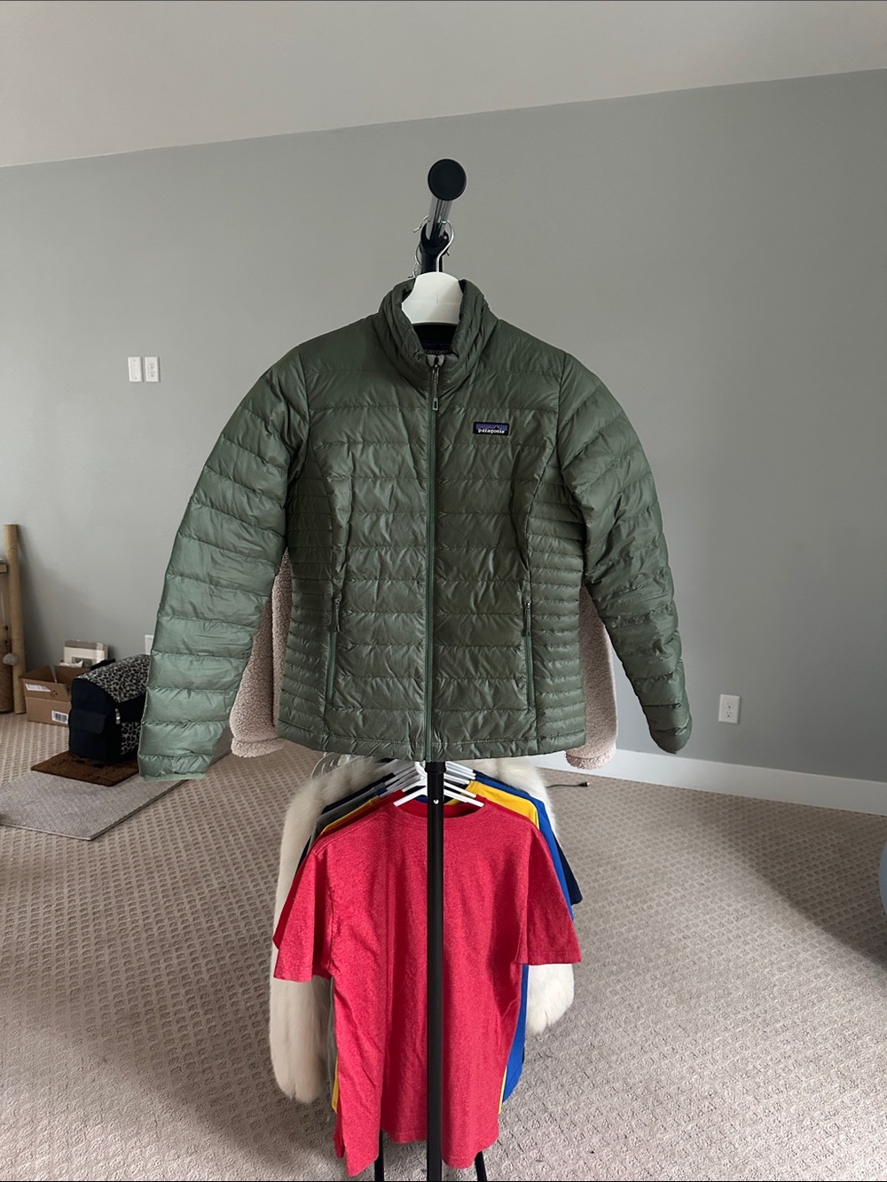 Patagonia Women’s Puffer Jacket - Olive